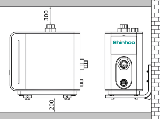 Комплект для настенного монтажа AQUAMASTER